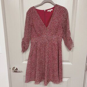Madewell Starviolet Mini Dress in Ditsy Flowers